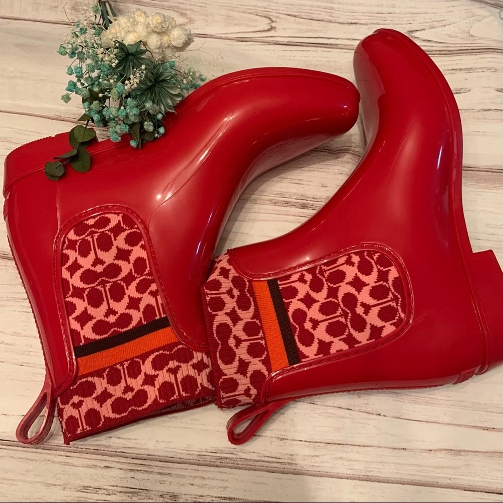 COACH  Rivington Rain Bootie - Picture 9 of 14